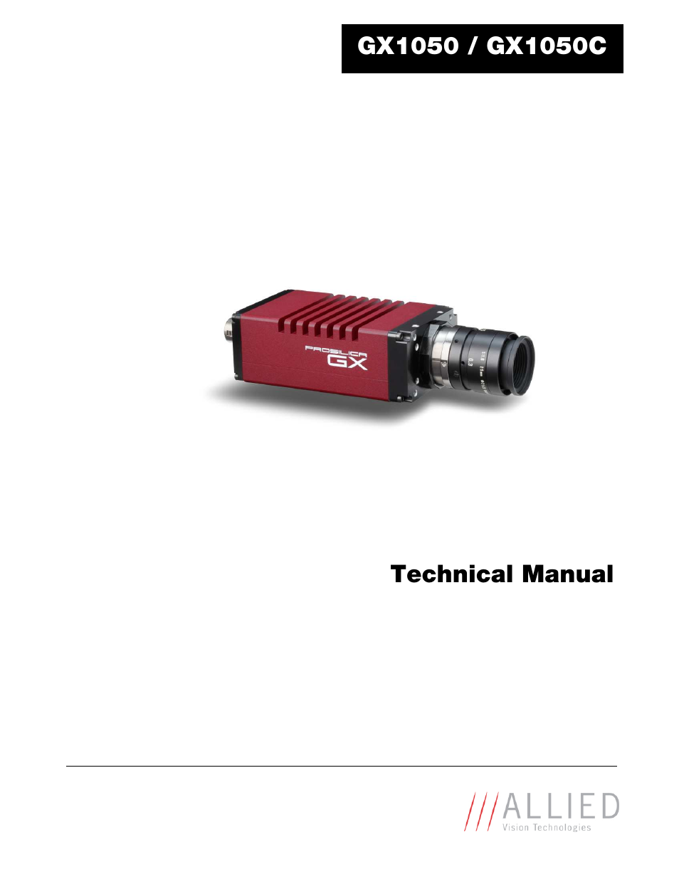 Allied International GX1050C User Manual | 34 pages