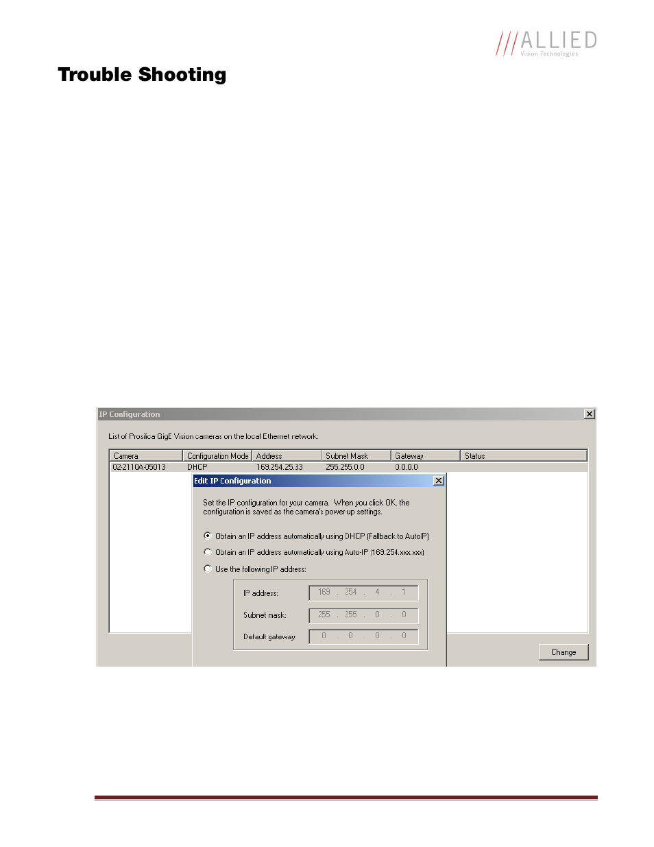 Trouble shooting | Allied International GX1050C User Manual | Page 23 / 34