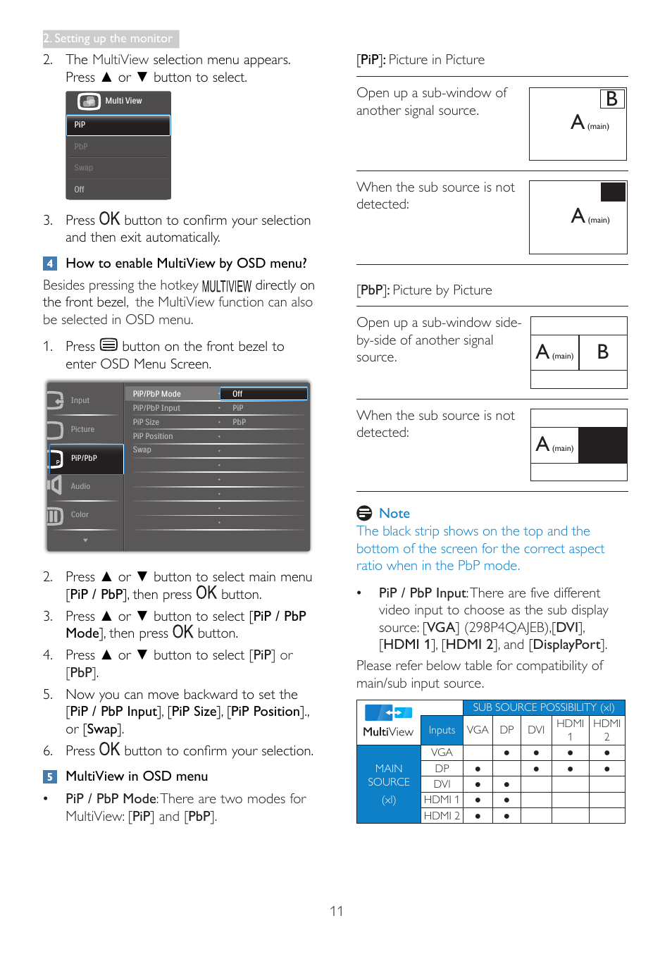 Philips 298P4QJEB-00 User Manual | Page 13 / 53