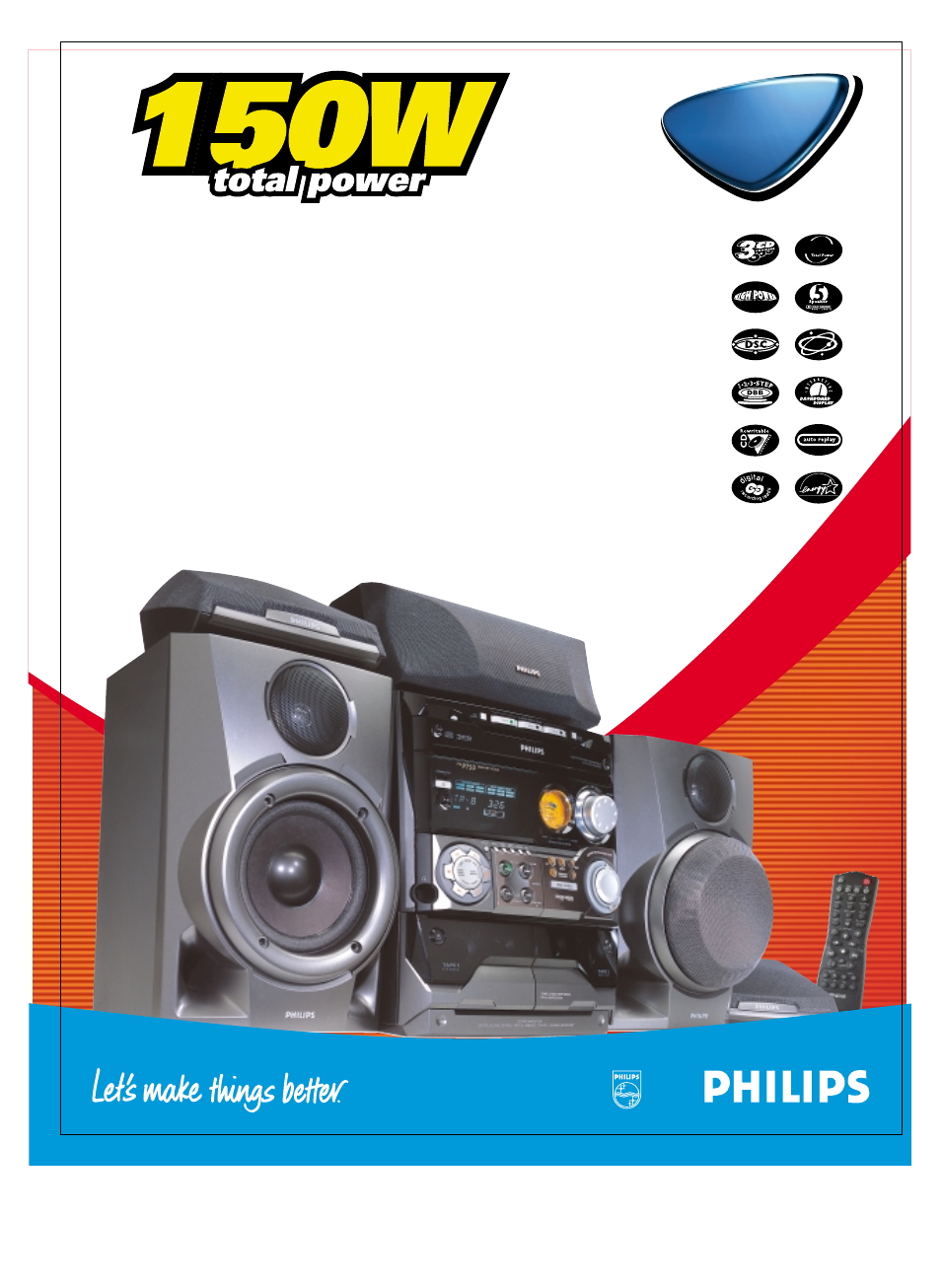 Philips FWP750 User Manual | 2 pages