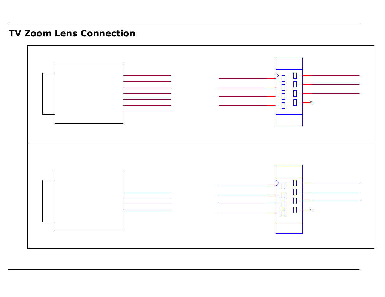 Tv zoom lens connection, Gx1660 user manual, Allied vision technologies (canada) inc. 24 | Allied International GX1660C User Manual | Page 26 / 41