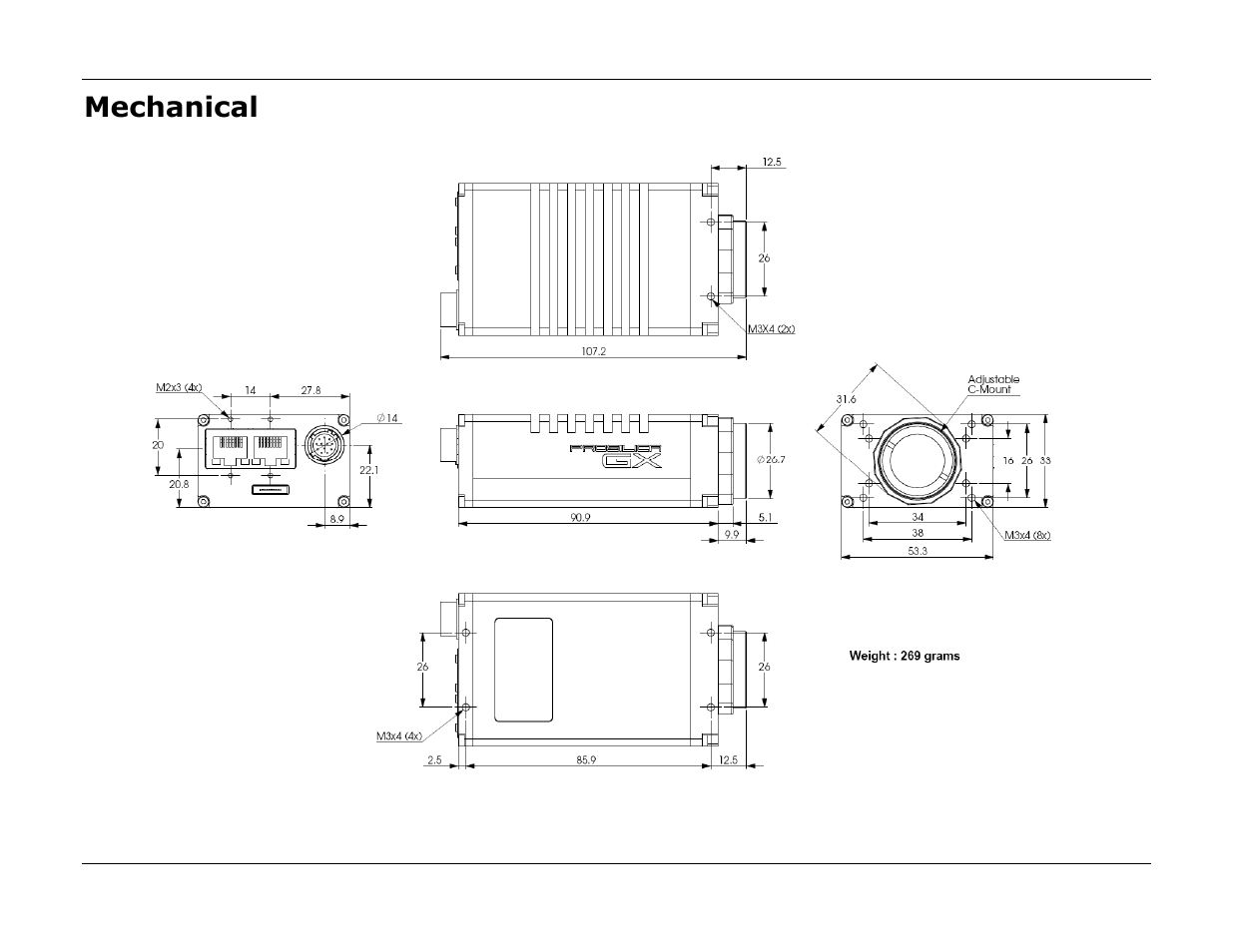 Mechanical | Allied International GX1660C User Manual | Page 6 / 41