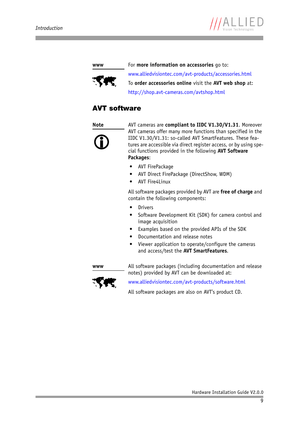 Avt software | Allied International Home Security System User Manual | Page 9 / 63