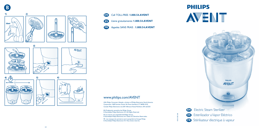 Philips SCF274-30 User Manual | 9 pages