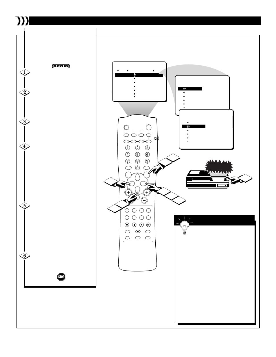 Esting, Earned, Emote | Ontrol, Unctions, Power on | Philips MLINK User Manual | Page 14 / 28