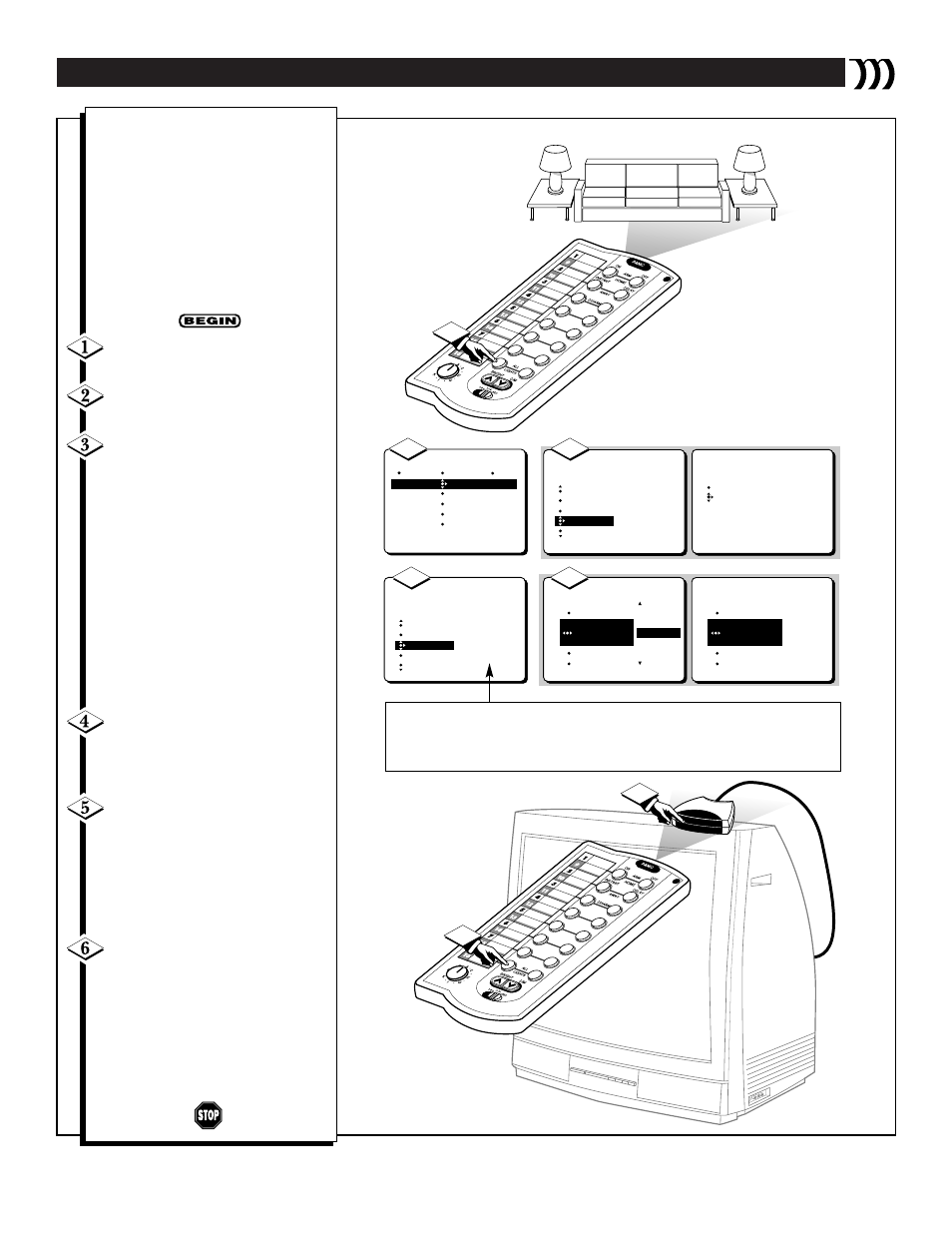 Rogramming, Ersonal, Acro | Philips MLINK User Manual | Page 19 / 28