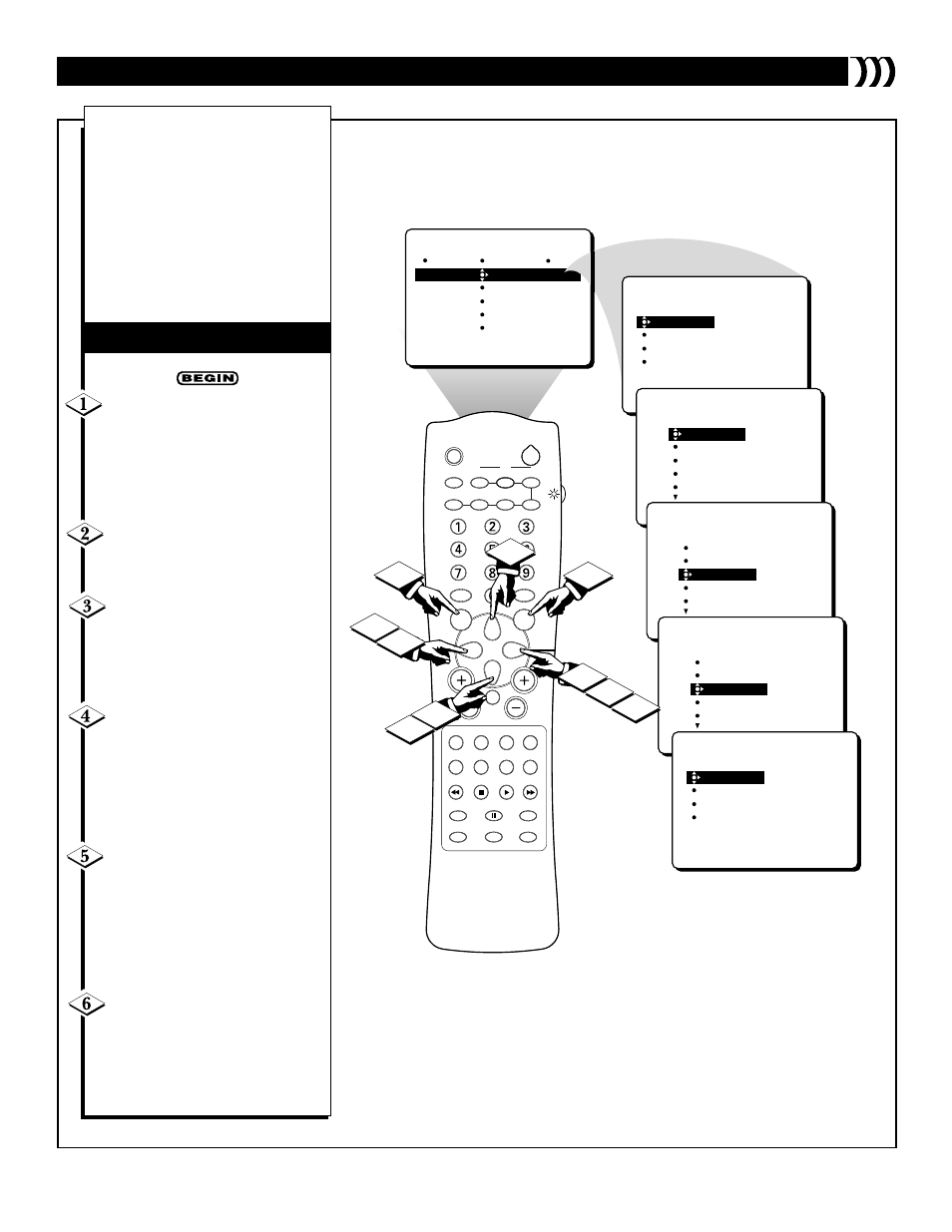 Etting up a, Hilips, Ccessory | Evice, Electing the | Philips MLINK User Manual | Page 7 / 28