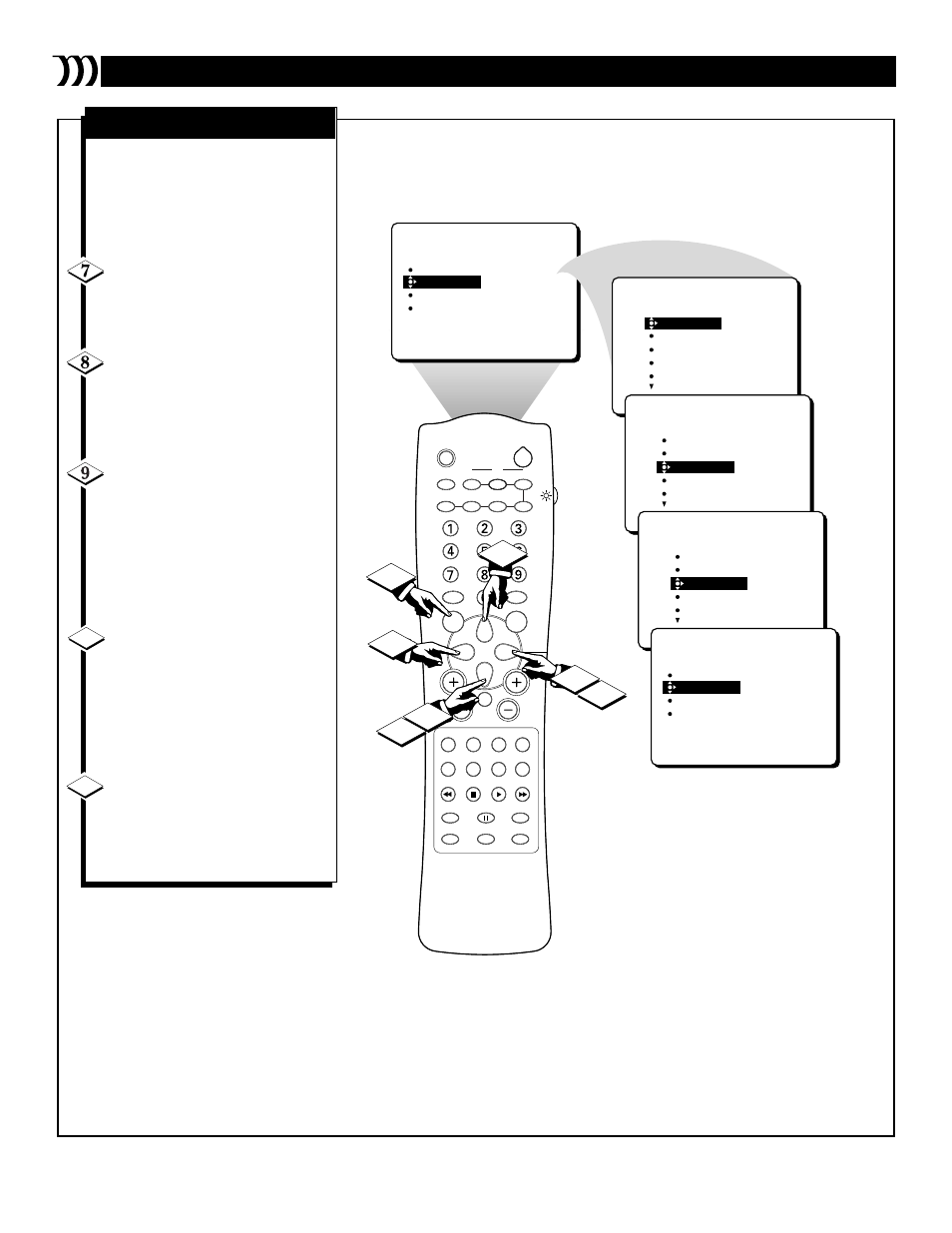 Etting up a, Hilips, Ccessory | Evice, Hoosing the, Ource | Philips MLINK User Manual | Page 8 / 28