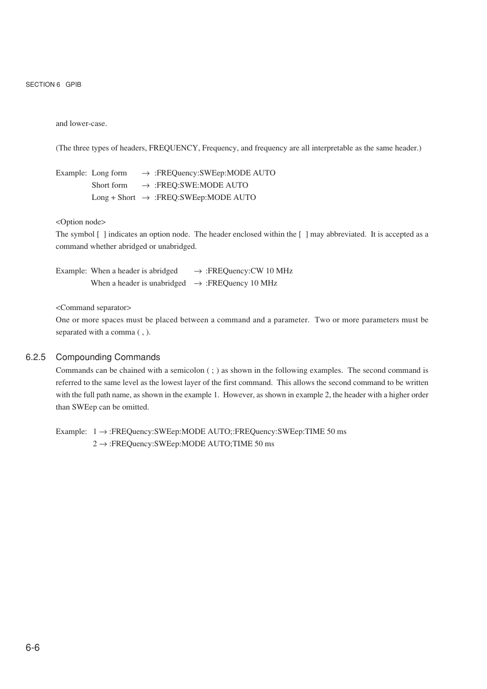 5 compounding commands | Anritsu MG3641A User Manual | Page 112 / 212