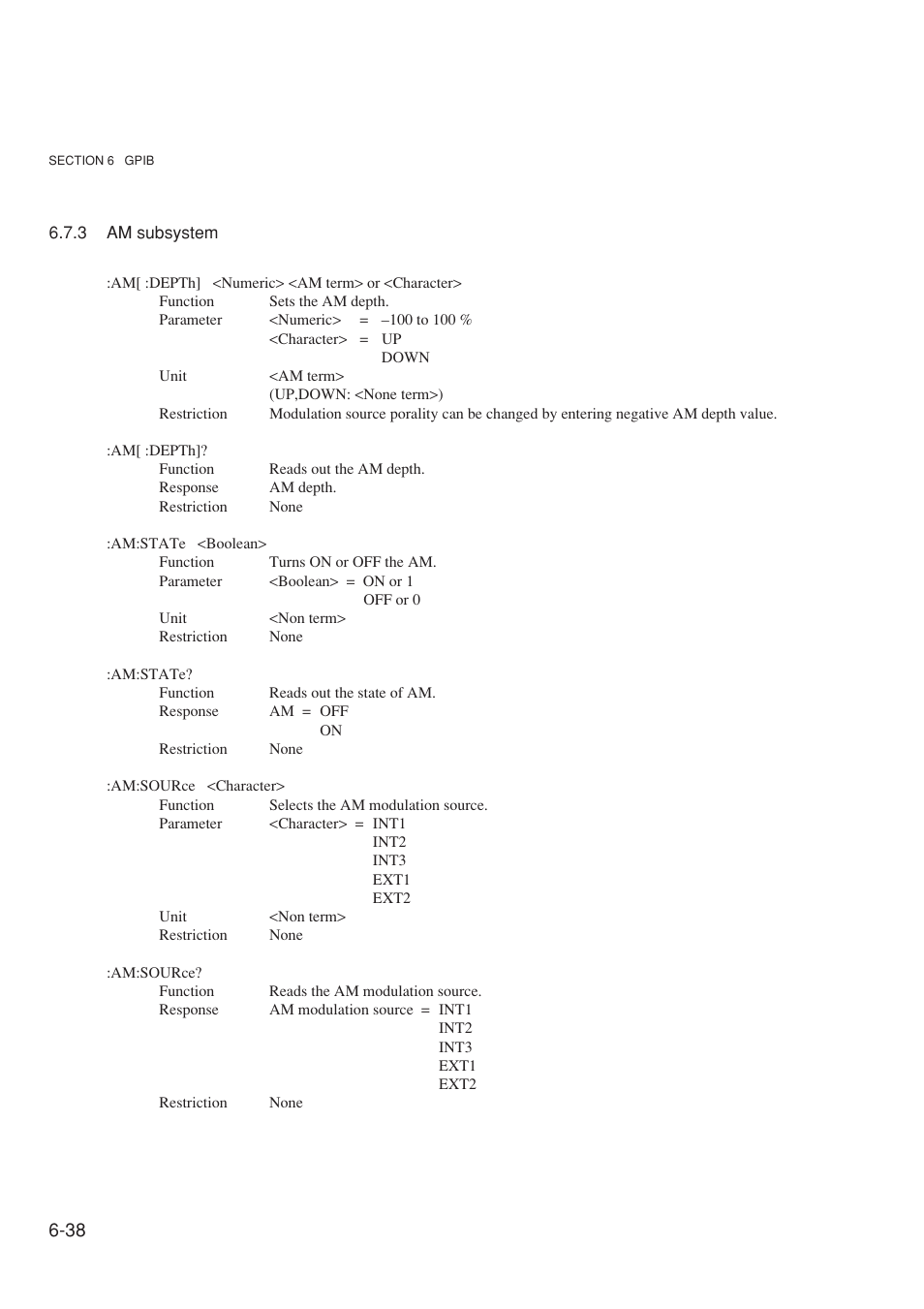3 am subsystem | Anritsu MG3641A User Manual | Page 144 / 212