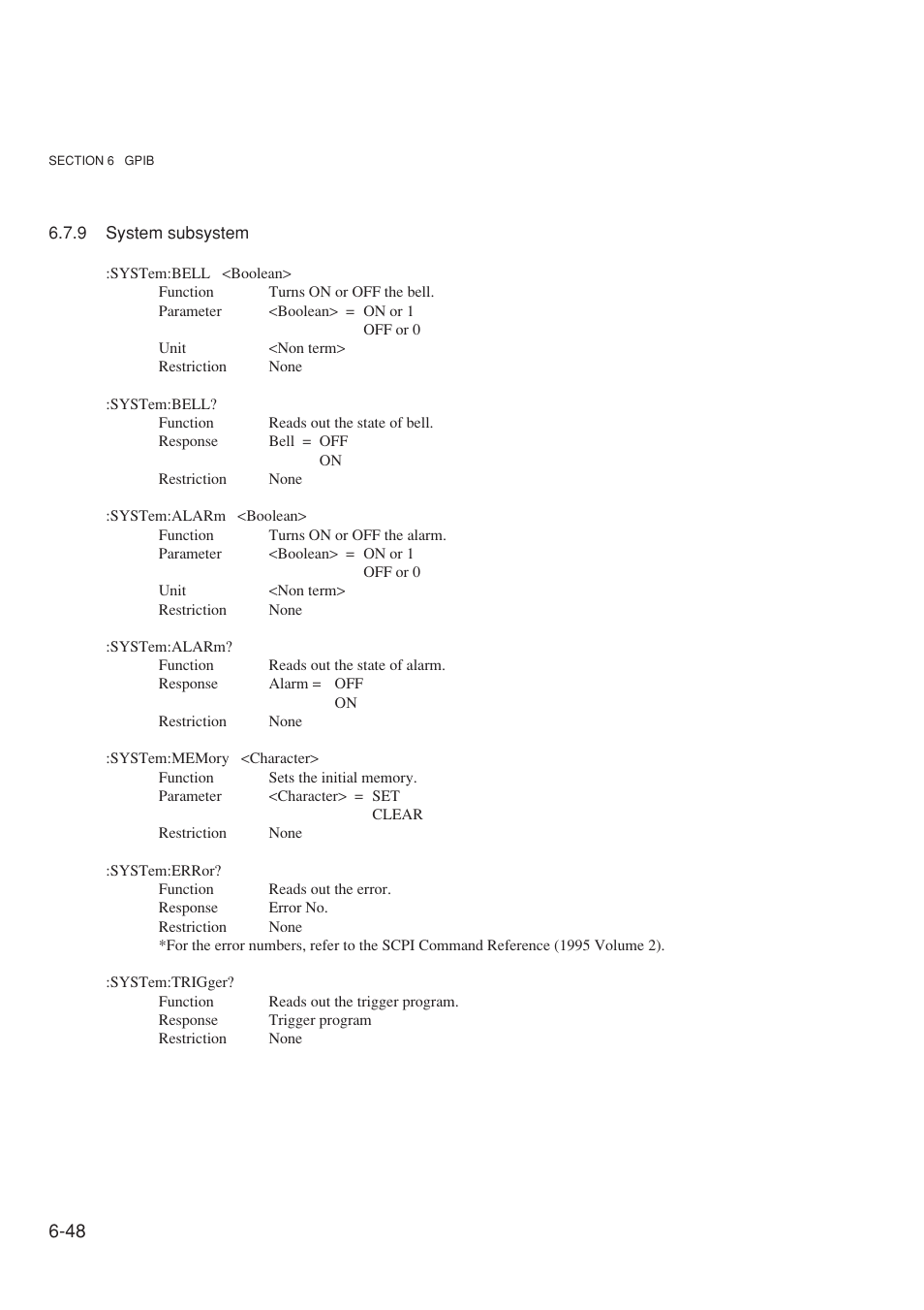 9 system subsystem | Anritsu MG3641A User Manual | Page 154 / 212