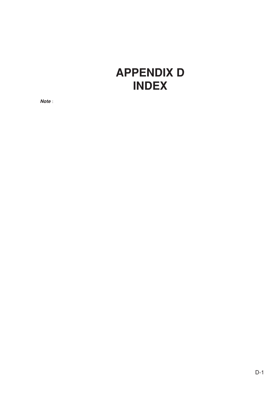 Appendix d index | Anritsu MG3641A User Manual | Page 201 / 212