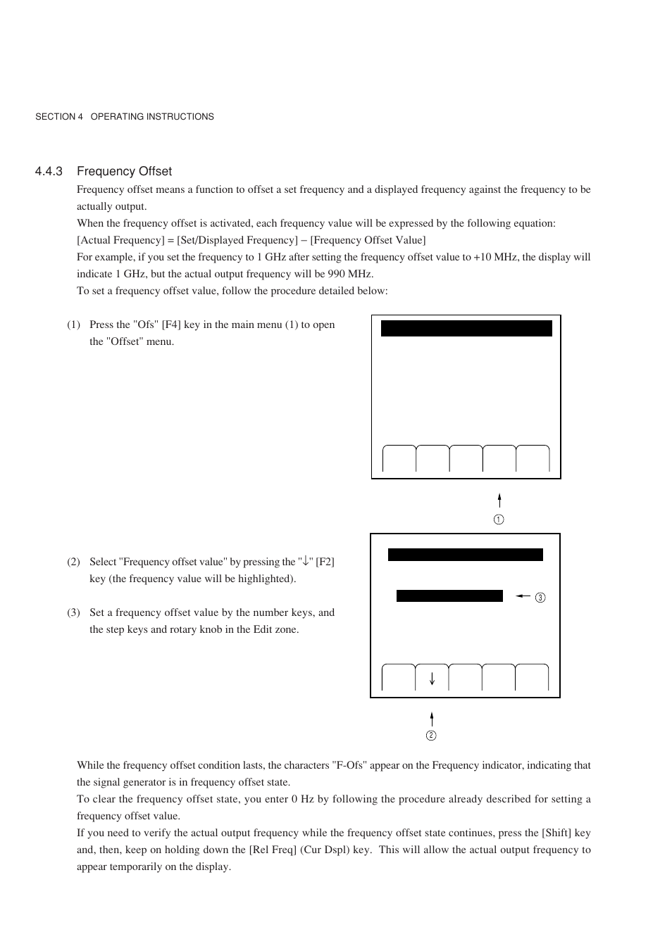 3 frequency offset | Anritsu MG3641A User Manual | Page 50 / 212