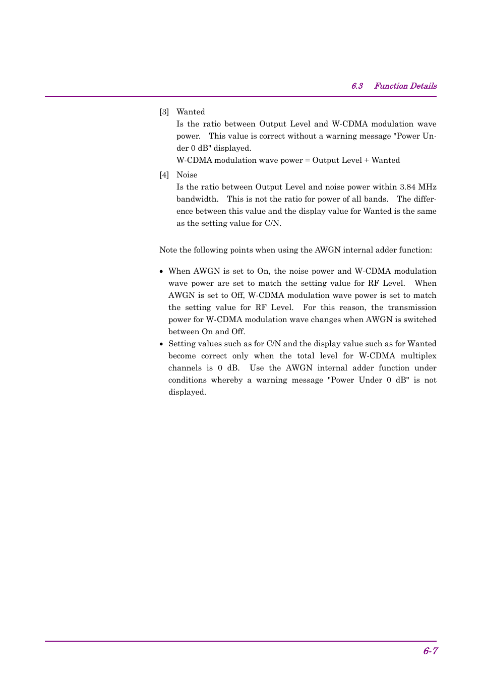 Anritsu AWGN MU368060A User Manual | Page 39 / 82