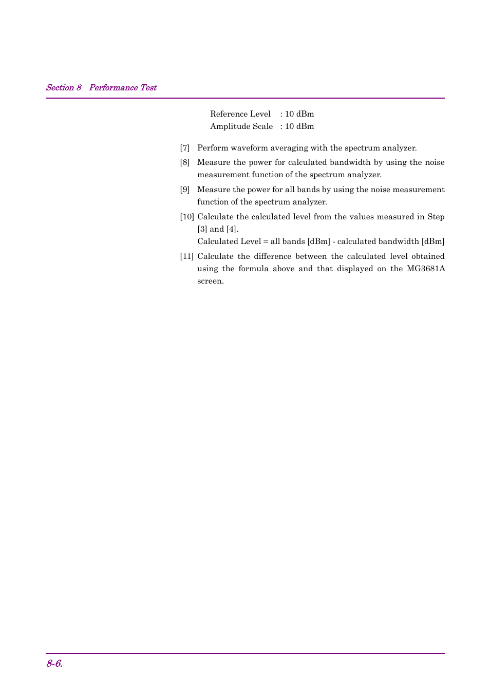 Anritsu AWGN MU368060A User Manual | Page 72 / 82