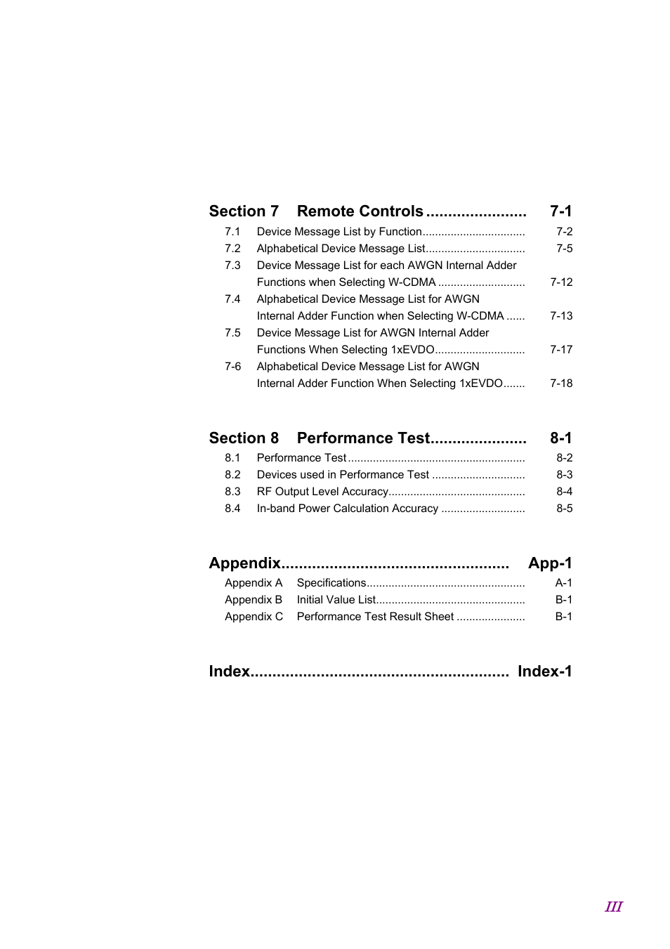 Anritsu AWGN MU368060A User Manual | Page 9 / 82