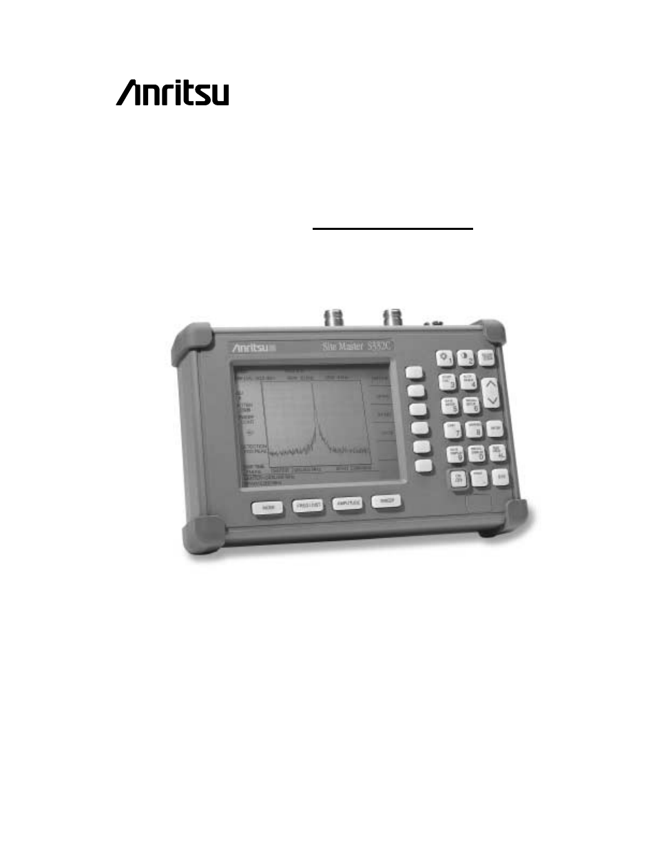 Anritsu S331C User Manual | 95 pages