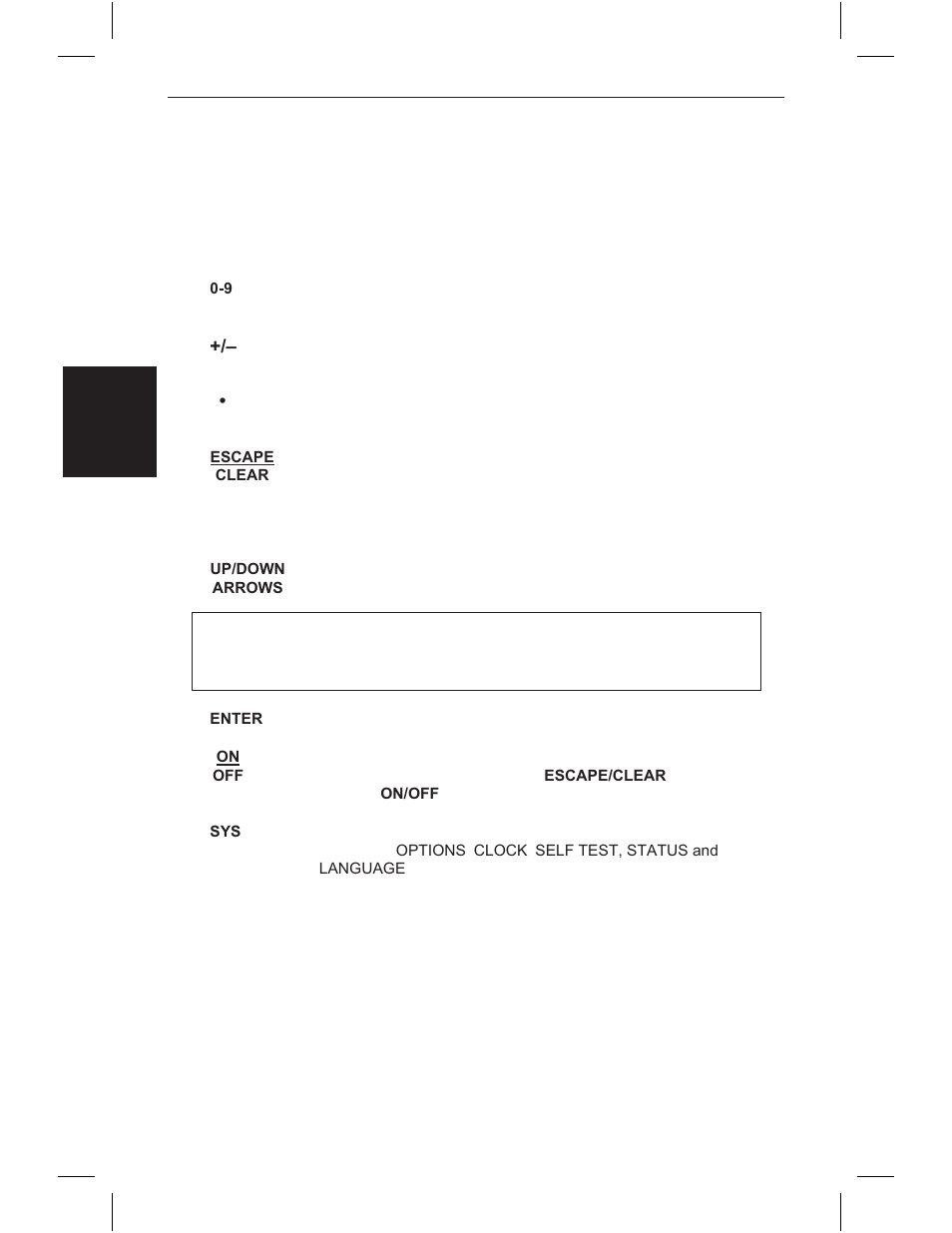 Keypad hard keys | Anritsu S331C User Manual | Page 19 / 95