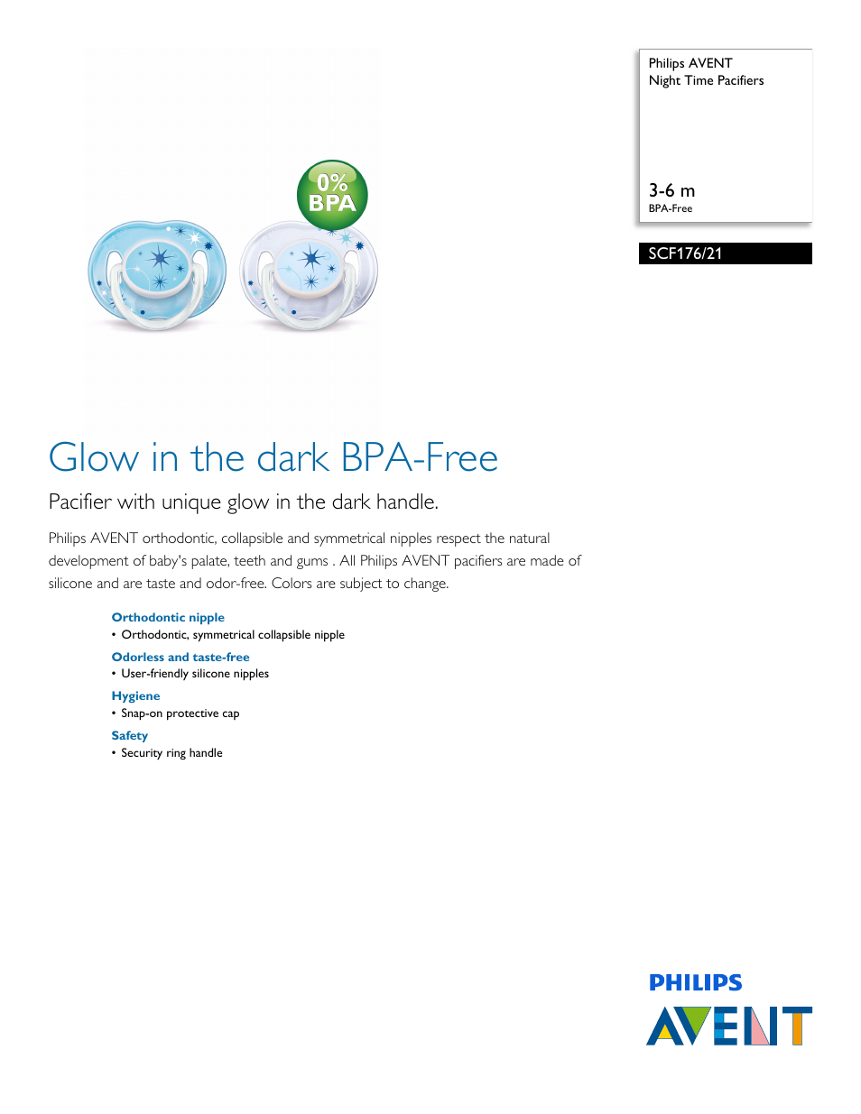 Philips SCF176-21 User Manual | 2 pages