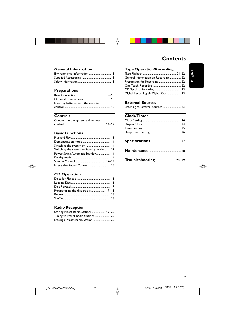 Philips MC503799 User Manual | Page 7 / 30