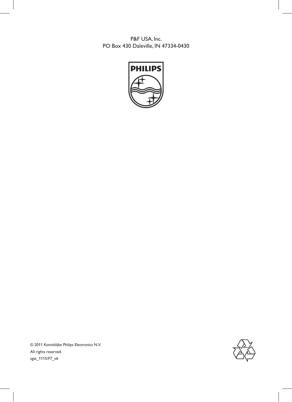 Philips HTS5580W-F7 User Manual | Page 34 / 34