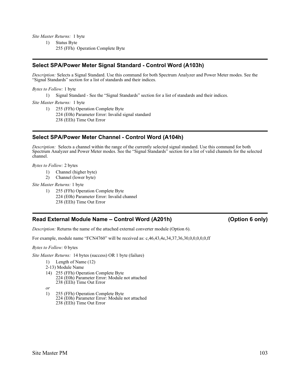 Anritsu Site Master S331D User Manual | Page 109 / 132