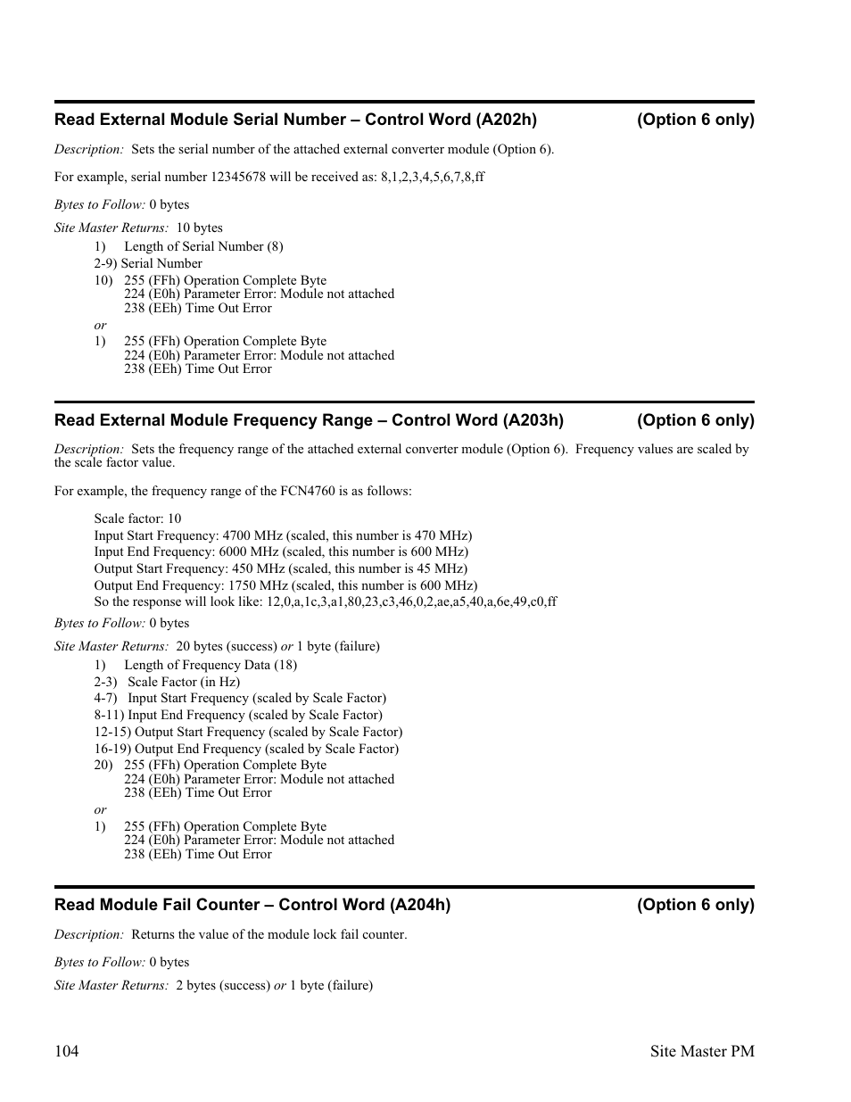 Anritsu Site Master S331D User Manual | Page 110 / 132