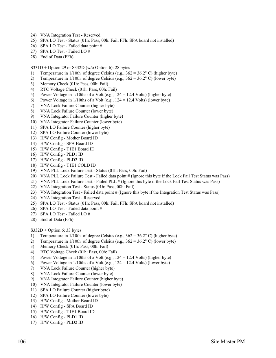 Anritsu Site Master S331D User Manual | Page 112 / 132