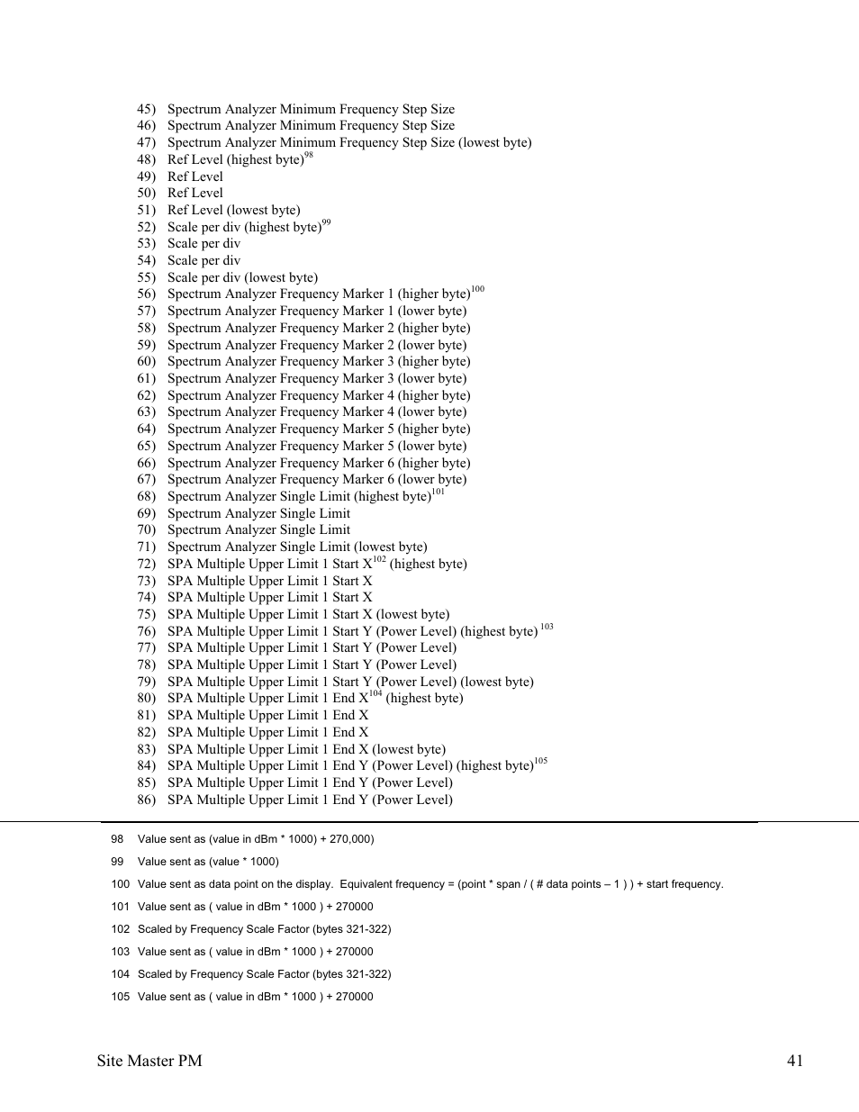 Site master pm 41 | Anritsu Site Master S331D User Manual | Page 47 / 132