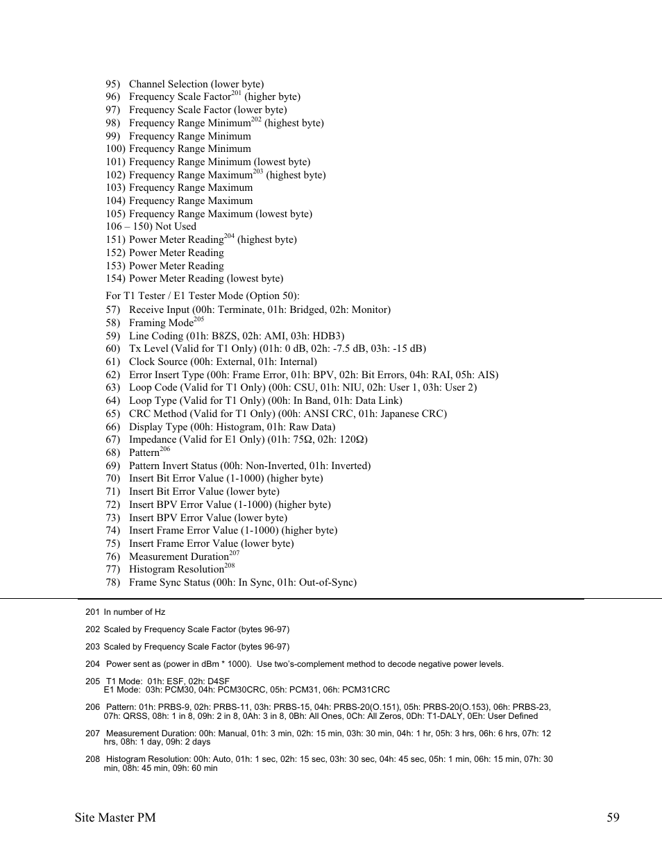 Site master pm 59 | Anritsu Site Master S331D User Manual | Page 65 / 132