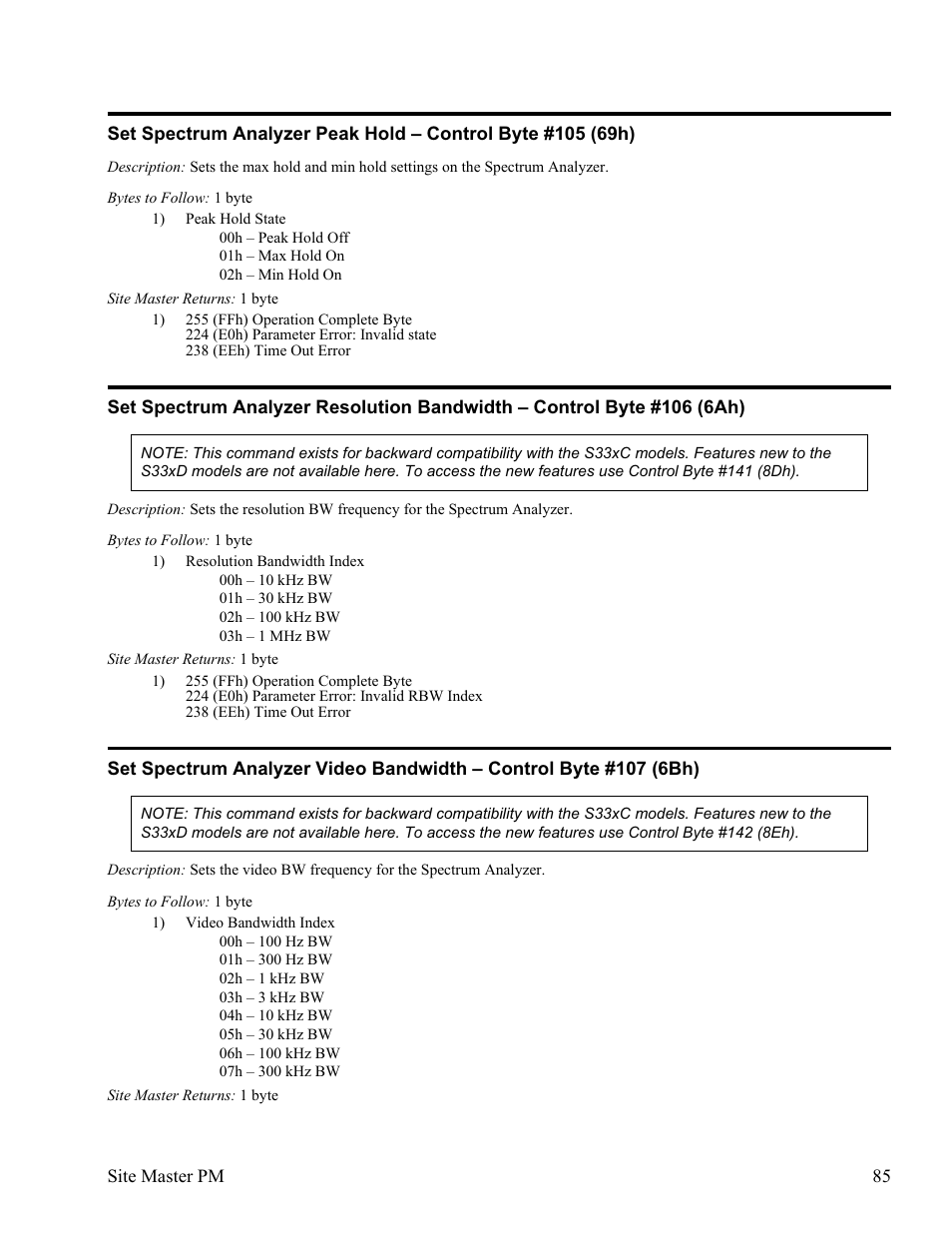Anritsu Site Master S331D User Manual | Page 91 / 132