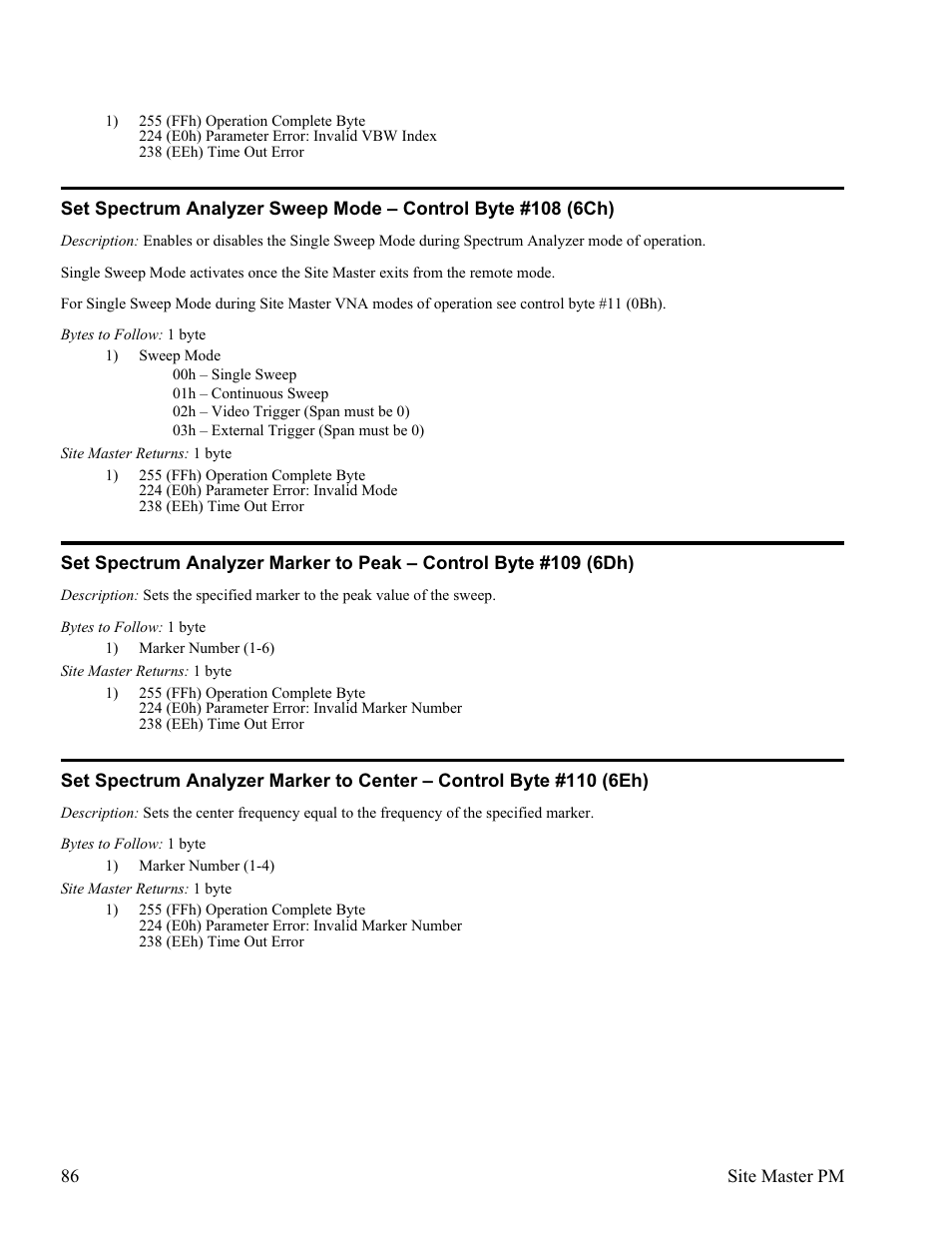 Anritsu Site Master S331D User Manual | Page 92 / 132