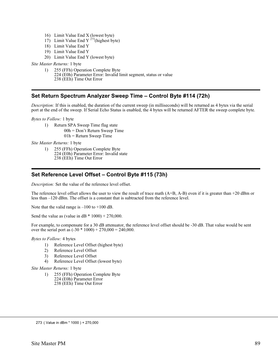 Anritsu Site Master S331D User Manual | Page 95 / 132