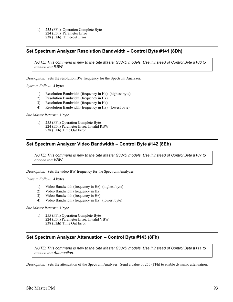 Anritsu Site Master S331D User Manual | Page 99 / 132