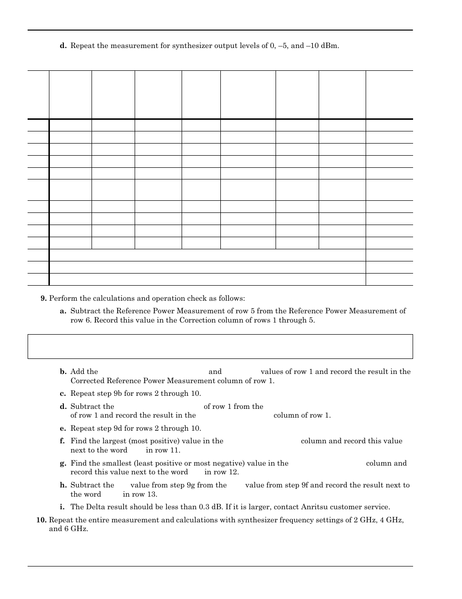 Anritsu 0701012 User Manual | Page 48 / 70