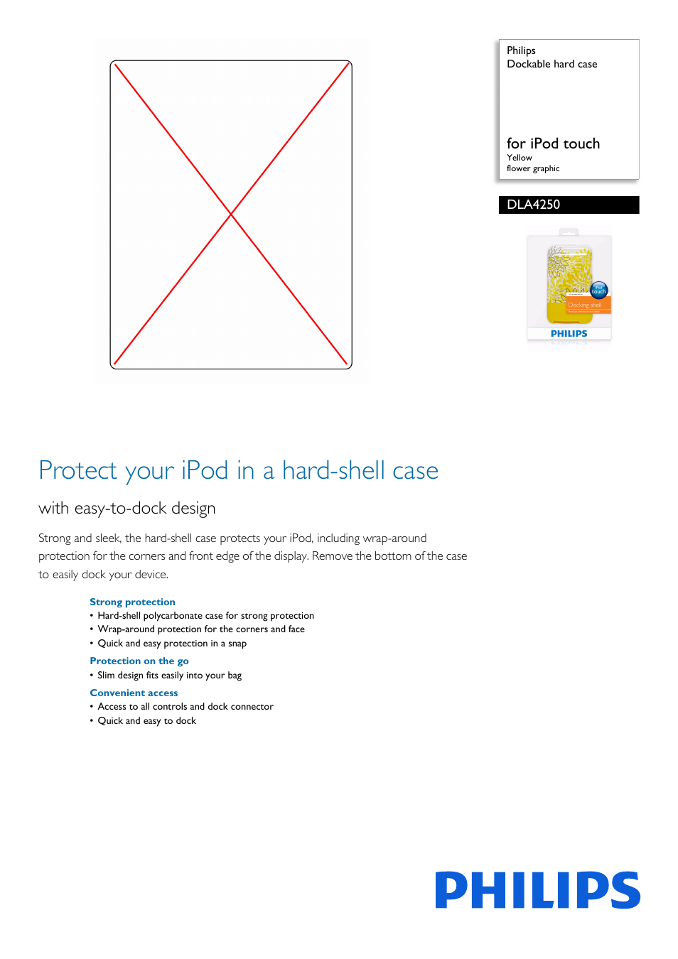 Philips DLA4250-17 User Manual | 2 pages