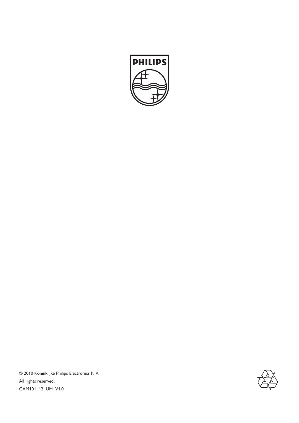 Philips CAM101BL-00 User Manual | Page 15 / 15