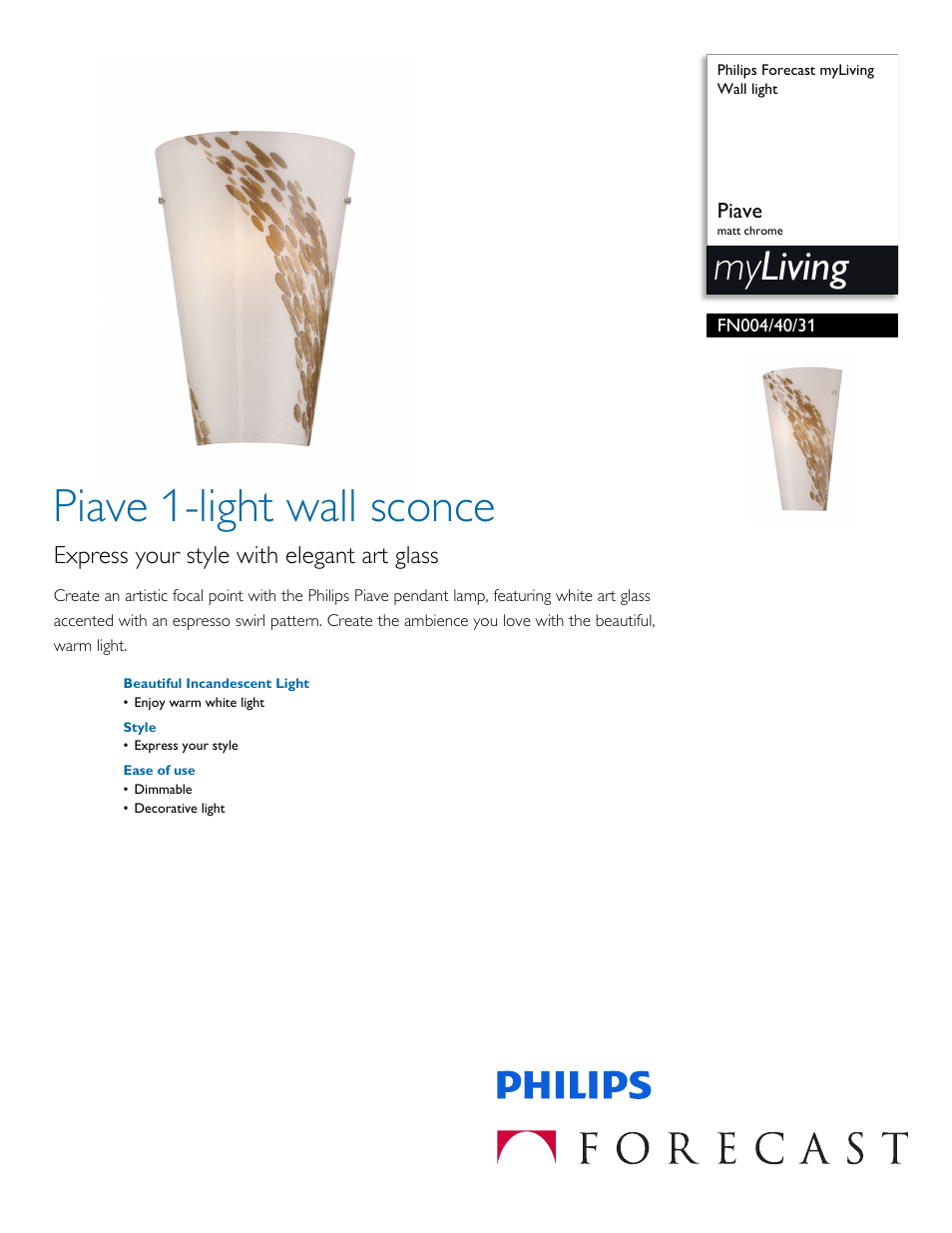 Philips FN0044031 User Manual | 2 pages