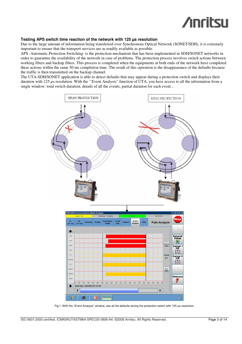 Anritsu CMA 5000 - UTA User Manual | Page 3 / 14