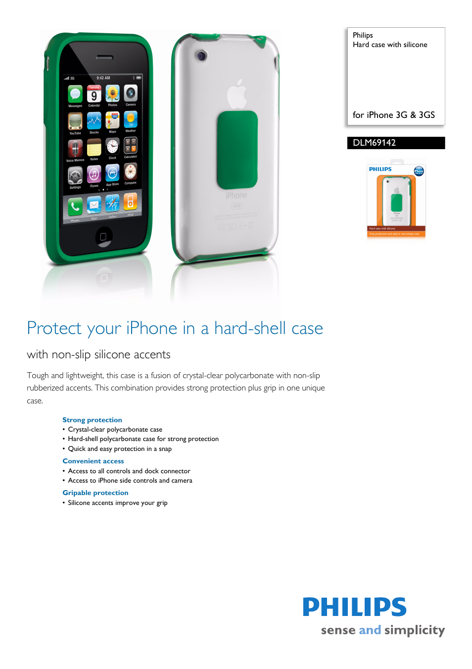 Philips DLM69142-17 User Manual | 2 pages