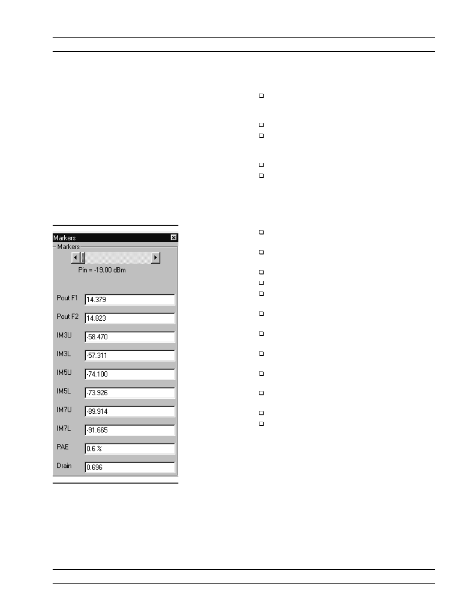 Multiple frequency power sweep 5-12,5-14,5-24, Operations, measurement power sweep, two tone | Anritsu ME7840A User Manual | Page 74 / 126