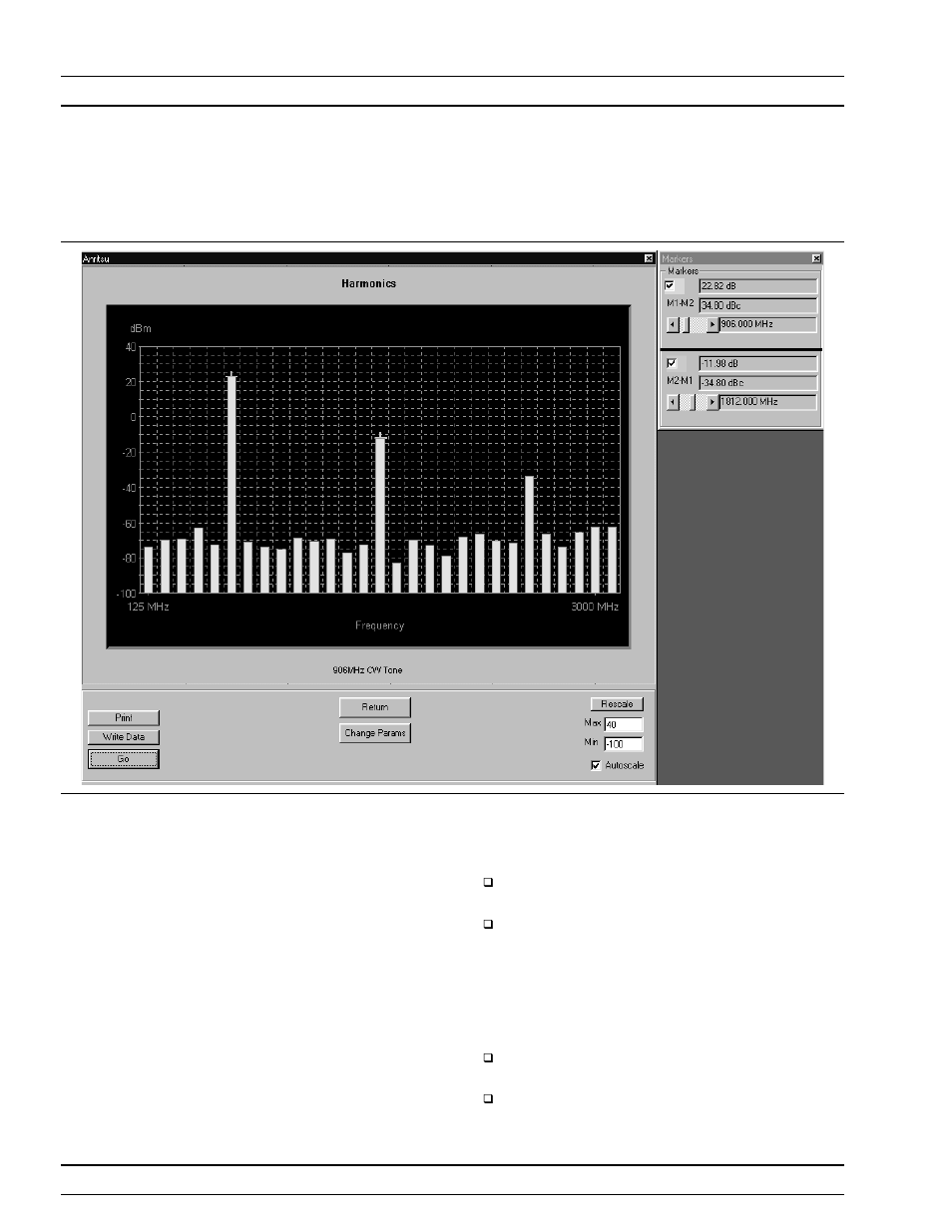 Harmonics tests 5-29 - 31, Harmonics -29, Harmonics operations, measurement | Anritsu ME7840A User Manual | Page 91 / 126