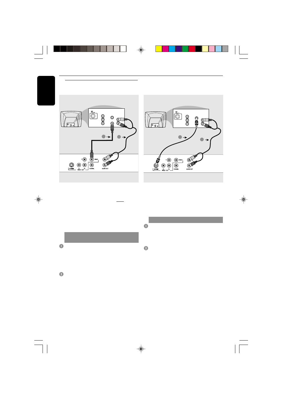 Connections, Connecting tv | Philips DVD622-37 User Manual | Page 10 / 36