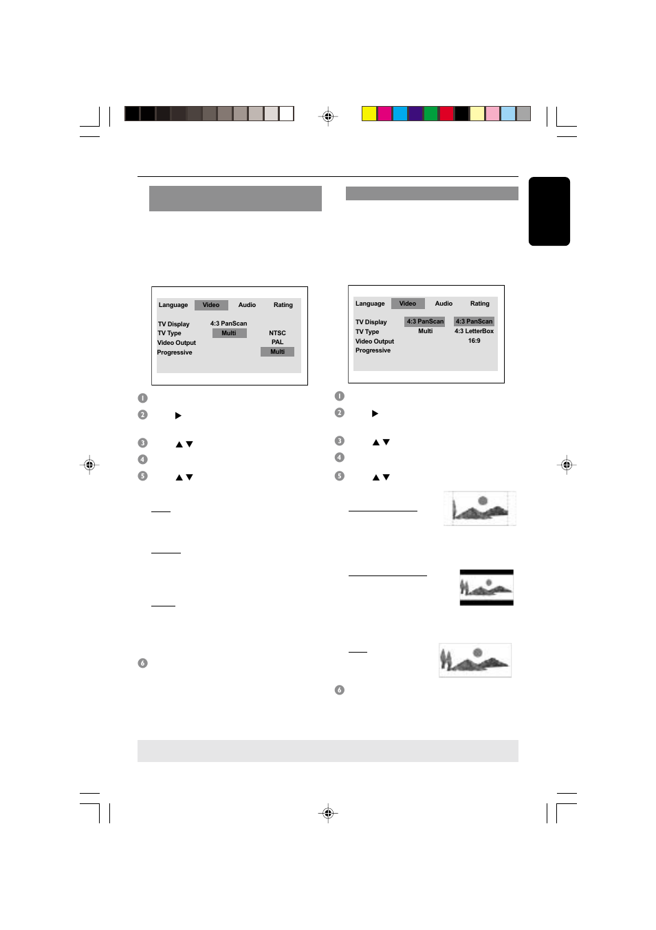 Getting started | Philips DVD622-37 User Manual | Page 17 / 36