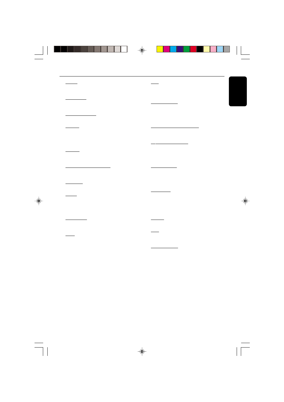 Glossary | Philips DVD622-37 User Manual | Page 35 / 36