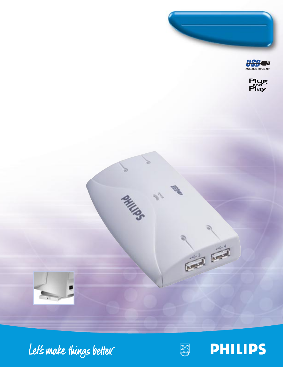 Philips USB Accessories User Manual | 2 pages