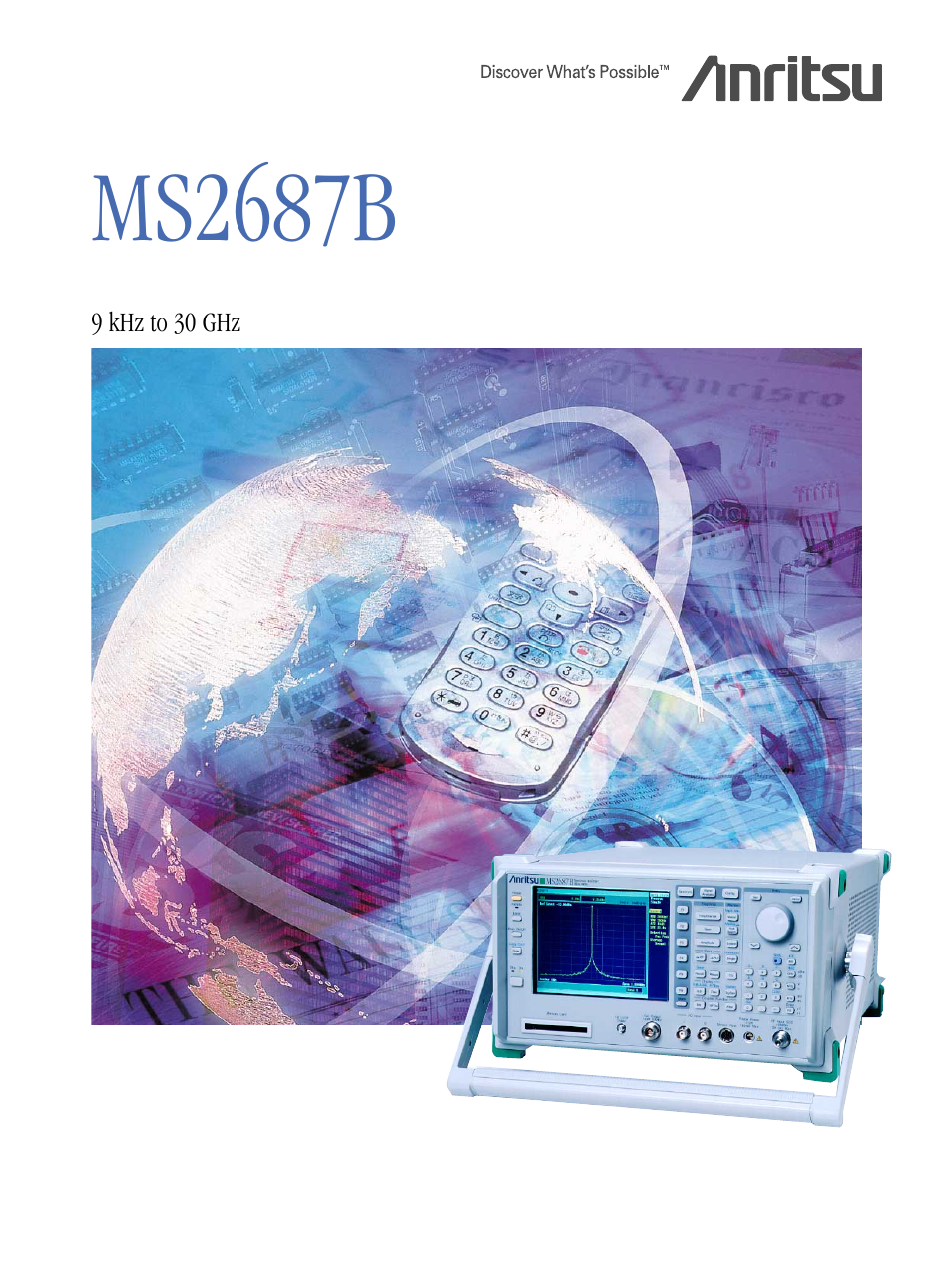 Anritsu MS2687B User Manual | 20 pages