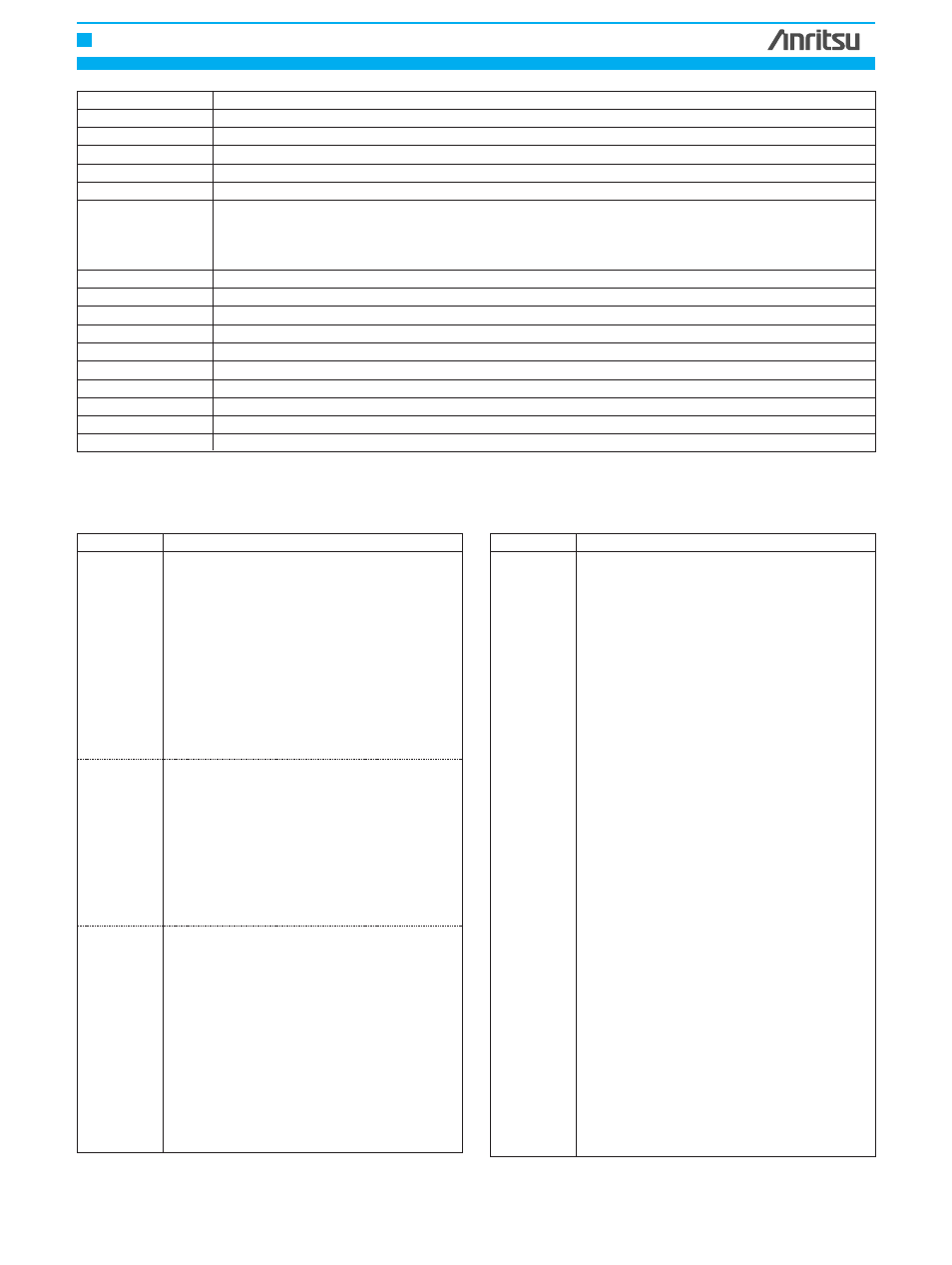 Ip/network measuring instruments, Ordering information | Anritsu Network Data Analyzer MD6430A User Manual | Page 4 / 4