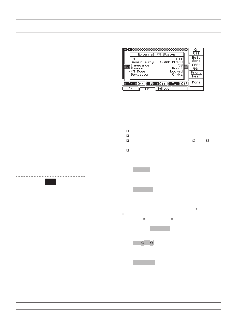 Local (front signal panel) operation modulation | Anritsu 681XXC User Manual | Page 109 / 241