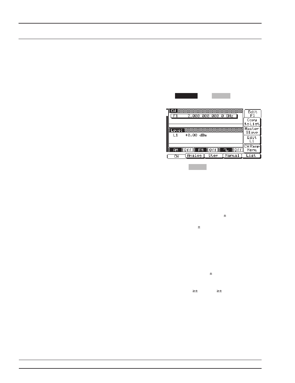 Test procedure 5-6, Test procedure, 5-6, Test procedure -6 | Operation cw frequency verification accuracy test | Anritsu 681XXC User Manual | Page 150 / 241